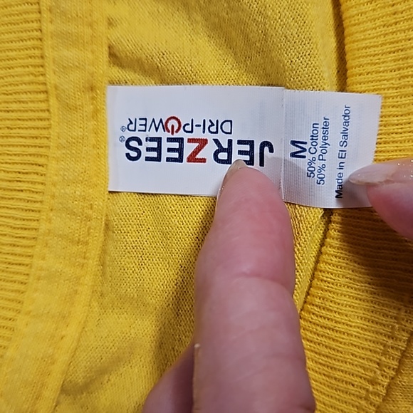 Wrong Park Disney Universal Jurassic Park yellow graphic tee Medium Mickey ears - Picture 4 of 6